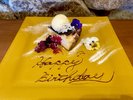 お誕生日のプレートをご用意させていただきます♪