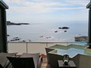 シーサイドウイング客室露天風呂。海岸までは15M!潮風と波の音を感じて下さい。