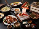 九兵衛の絶品シリーズ「ズワイガニの膳」11/5頃〜1/18頃