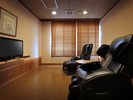 ■まんまる月■メゾネット/下階フローリングにマッサージチェアが2つ付いています