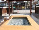 足湯「しらさぎの湯」