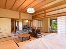 【指月】のびやかさと上質感が同居した空間は、格別の落ち着きを醸し出します。
