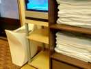 女性風呂専用 フェイスタオルも完備