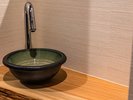 *【和モダン_ツインスーペリアルーム】和なデザインの洗面器