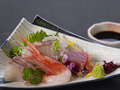 *夕食_お刺身(一例)