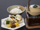 *夕食_但馬牛のお茶漬け(一例)