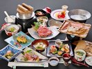 *夕食の会席一例