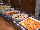 【夕食】バイキング料理の一例