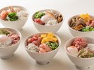 【朝食】勝手丼 写真は一例