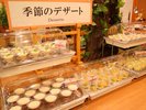 【夕食】デザートコーナー 写真は一例