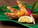 別注お料理 猛者海老の塩焼き