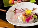 お造り三種盛り合わせ(内容は季節により異なります)