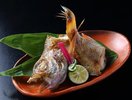 山陰の高級魚 のどぐろの塩焼き