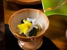 夏の基本会席 一例