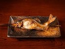 川魚の塩焼き