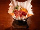 国産牛の登板焼き