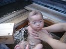 露天木浴槽利用 イメージ