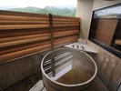 温泉露天風呂付き和洋室◆露天風呂は源泉かけ流しの土肥温泉