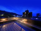 展望足湯◆夜景とともに過ごす癒しの時間