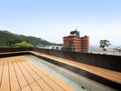展望足湯◆土肥サマーフェスティバル海上花火大会もこちらから鑑賞いただけます