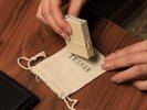 アロマBAR◆サシェ袋に文字をスタンプ