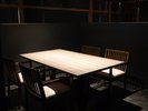 レストラン◆あえて館内の照明を落としプライベート空間を演出