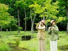 水庭イメージ、野鳥観察