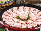 日本料理「富士」ランチ限定贅沢和食ビュッフェ:しゃぶしゃぶ、海鮮丼、天婦羅も食べ放題