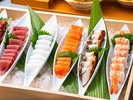 日本料理「富士」ランチ限定贅沢和食ビュッフェ:しゃぶしゃぶ、海鮮丼、天婦羅も食べ放題
