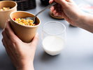 ■朝食│いずれのセットにもシリアル、パック牛乳付