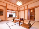 西書院特別室A(8畳+前室)バス・トイレ付一例