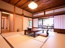 西書院特別室B(18畳+洗面所+トイレ)空調・Wi-Fi付一例
