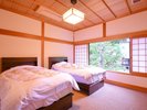 西書院特別室B(18畳+洗面所+トイレ)空調・Wi-Fi付一例