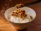 【朝食】和洋ビュッフェ | 炊きたてご飯に、栄養満点の納豆をのせて ※イメージ