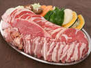 ビール園メニューお肉のMIX盛り合わせ