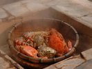 地獄蒸し料理
