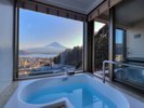 【ラビスタツイン】雄大な富士山を楽しめるハート型のビューバス