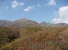 紅葉の那須岳と旭岳