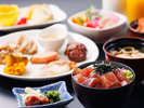 朝食ビュッフェ「朝丼」盛り付けイメージ