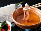 ダイニング仁三郎 選べるメイン料理・夏イメージ(季節のおすすめ料理 新鮮な赤イカしゃぶしゃぶ)