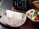 ダイニング仁三郎 選べるメイン料理・夏イメージ(季節のおすすめ料理 新鮮な赤イカしゃぶしゃぶ)