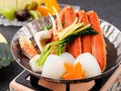 【デラックス蟹会席 雪の舞】ずわい蟹蕪仕立て