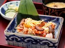 【デラックス蟹会席 雪の舞】香箱蟹蒸し寿司