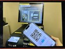 【ロビー(自動チェックイン機)】宿泊日当日に届くRコードで簡単チェックイン!