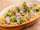 <春バイキング>浅利と但馬春野菜のパスタ