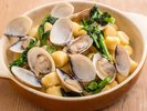 <春バイキング>蛤・ニョッキ・但馬春野菜の塩麹クリーム煮