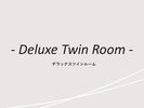 客室紹介(デラックスツインルーム)