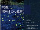 美山ホタル鑑賞