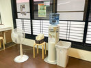 ・【天然温泉大浴場「木もれび」/脱衣場】湯上り後の水分補給に冷たいお水をどうぞ