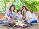 【焚火のリビング】